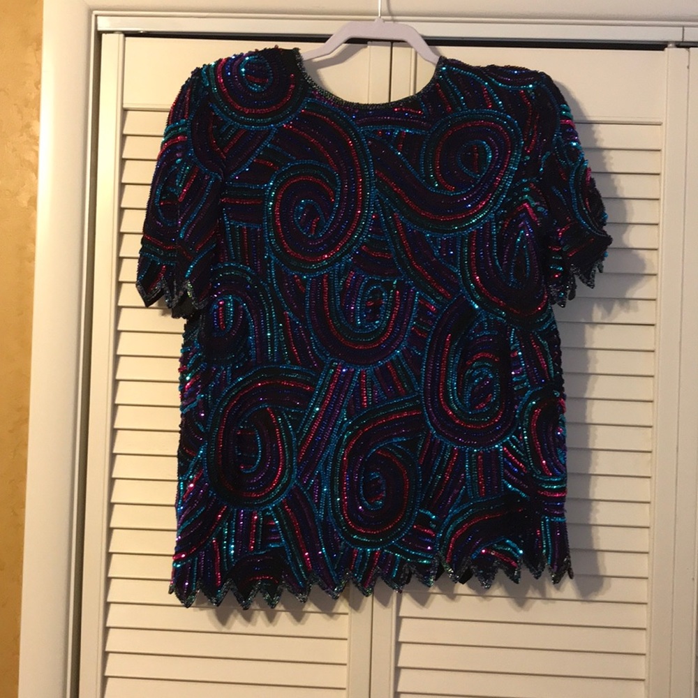 Sequined top